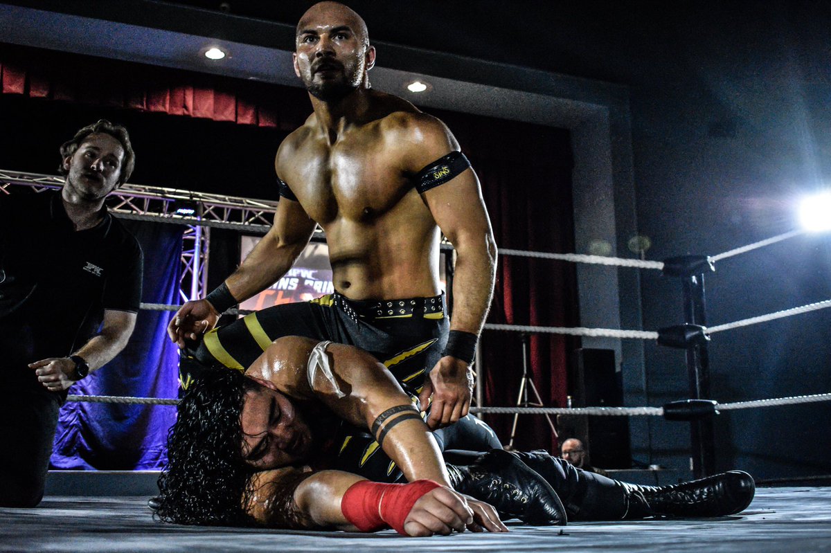 K9 went one on one with the SPW New Zealand Champion ‘The Big Man’ Jamie Tagataese last night at <a href="/IPW_NZ/">Impact Pro Wrestling NZ</a> ! 🔥 

Keep an eye on SPW On Demand to see it soon! 👀