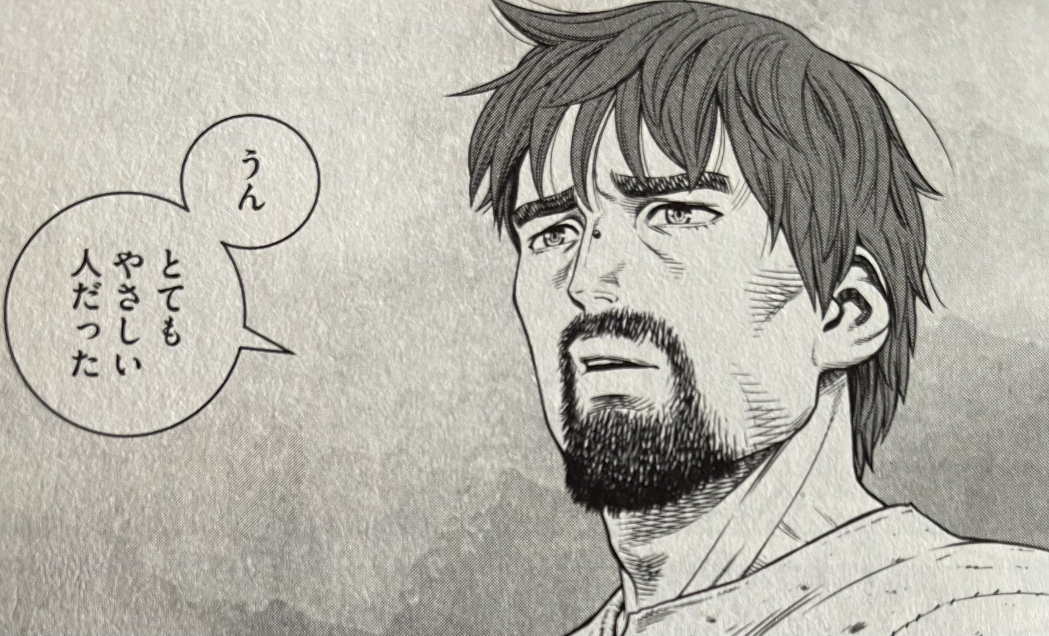 Lastorder ヴィンランド サガ 25巻読了 永い航海の末トルフィン達は遂に彼の地へ到着 エイナルのこの表情が切なかった レイフの背後にトールズとアシェラッドが視えるのもトルフィンの心境の変化と旅路を映していてとても素敵 T Co