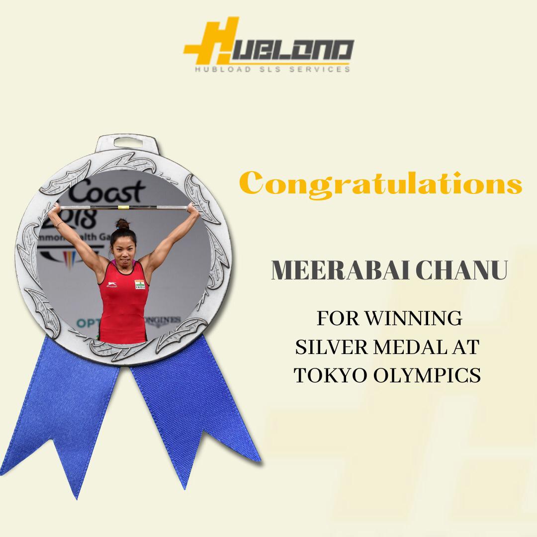 hubbload's tweet photo. We wish Meerabai Chanu all the best for all her future competitions and hope that she will make us all proud again. https://t.co/BAqK8V6EmC

#tokyoolympics #meerabai #silvermedal #India #olympics #tokyoolympics2020 #weightlifting #hubload https://t.co/wNBQhldK1m