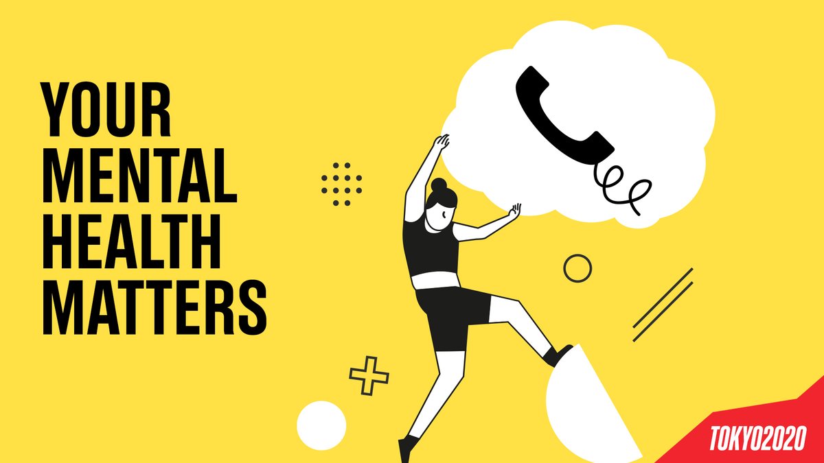 Your mental health matters. 💛 Access our free & confidential mental well‑being support helpline and benefit from 6️⃣ counselling sessions from expert licensed clinicians for up to 3️⃣ months after #Tokyo2020. It's available 24/7 in 70+ languages.🤝 ✍️ athlete365.org/mentallyfit-he…