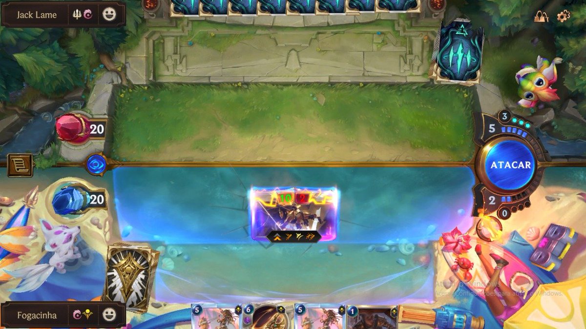 peguei mestre de sivir/akshan, com direito a otk turno 5 com a Sivir no ultimo jogo