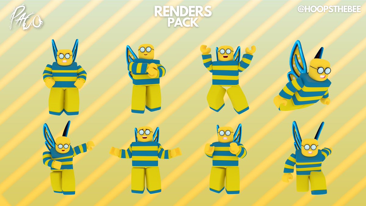 PacoAnimations's tweet photo. 🔥 MEGA RENDERS PACK FOR @HoopsTheBee
Old commission but forgot to post.
Commissions are open (Check pinned) 👀
LIKES ♥️ AND RETWEETS 🔁 ARE APPRECIATED!
#Roblox #RobloxGFX #RobloxDev #RobloxDev #RobloxArt #RobloxYoutube #PacoAnimations https://t.co/mqampczjES