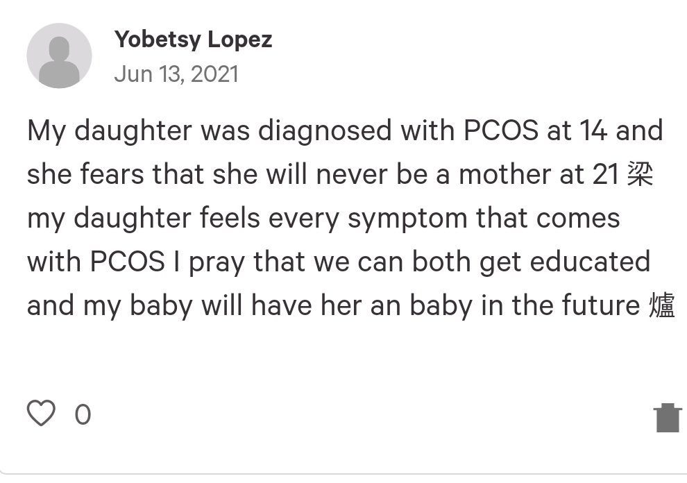 Join in the fight to ensure more awareness, funding and support for all with #PCOS 

Sign the PCOS Petition:
change.org/PCOSpetition

We're almost to 50K signatures!!!!