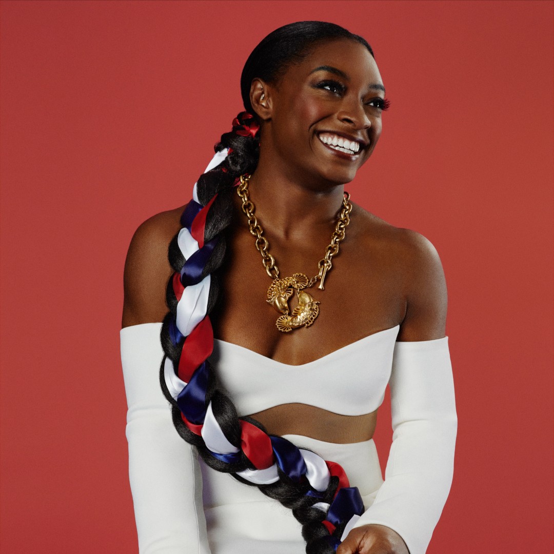 lynnbirdwell's tweet photo. Best of luck to the Greatest of All Time @Simone_Biles! Women's gymnastics begins this weekend.

These are photos from Simone's July 2021 Glamour cover story, with photographer Kennedi Carter. @bhprod provided on set production services.  #tokyoolympics #usagymnastics https://t.co/Uwq0fGjDMx