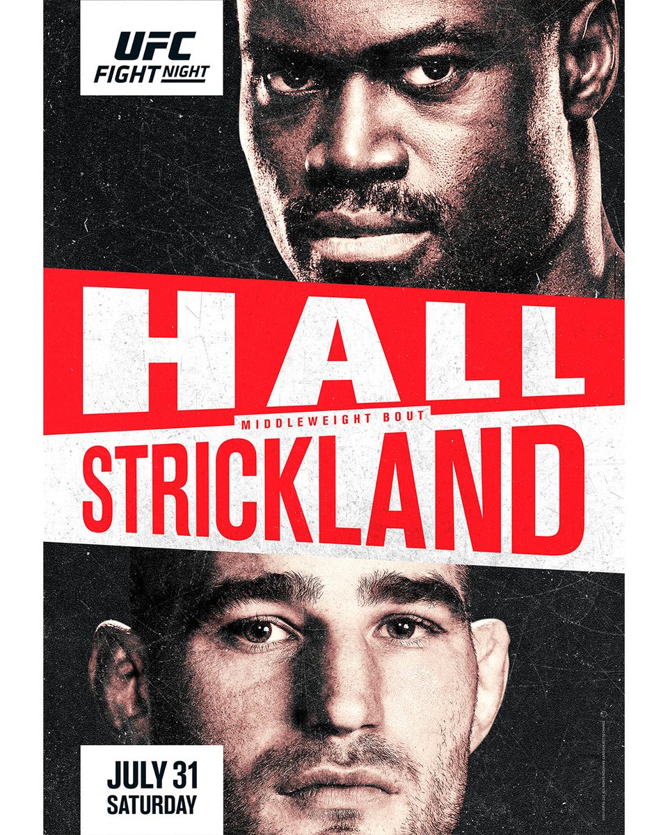UFC on Twitter: "No better way to close out an action-packed July 💥 🗓 #UFCVegas33 happens NEXT Saturday!… "