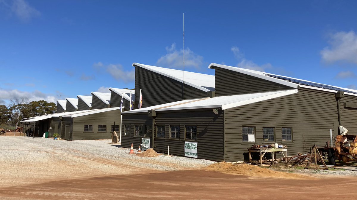 JohnDay_2's tweet photo. Recommend a visit to Nungarin Heritage Agricultural Machinery &amp; Army Museum, in former WWII Army Depot heritage building, WA Wheatbelt; credit to volunteers who enable it to happen. https://t.co/3AQwhwcF1B