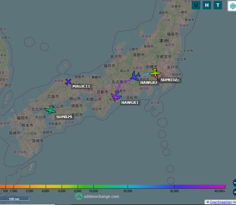 vcdgf555's tweet photo. Looks like the US military is taking no chances with Tropical Storm Nepartak.
Observed leaving:
P-8A (NOREG) #AE67F2
CV-22B 13-0069 #AE5723
C-146A 10-3077 #AE68B2
C-146A 12-3050 #AE68BC
C-146A 11-3031 #AE68B6
RC-135W 62-4135 #AE01CB
RC-135 62-4126 #AE1253 https://t.co/tDb05VS3PE