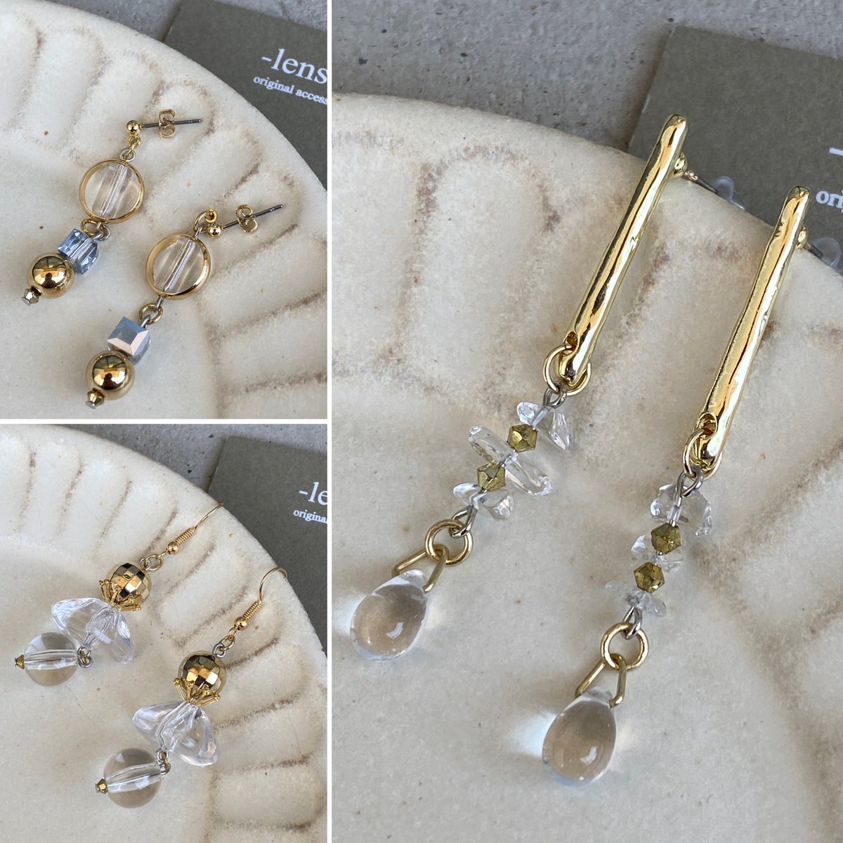 lensa2020's tweet photo. GOLD×CLEAR 大人ピアス 販売開始

https://t.co/YfMweo8J5e

#夏 #bbq #海開き #海水浴 #海
#夏祭り #花火大会 #オリンピック
#スポーツ #���中症 #気をつけて
#夏休み #プール #川 #ビアガーデン 
#韓国 #韓国ファッション #gold
#clear #ゴールド #クリア #大人
#ファッション #アクセサリー https://t.co/lRq4QVhwKR
