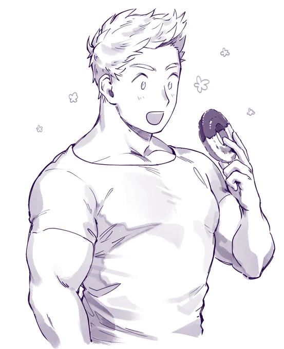 #一次創作絵師拡散フェス01
筋肉ダイスキ!!!!!!!!!!! 