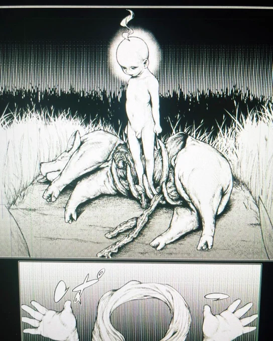 深夜テンションで消したから再掲。漫画の 