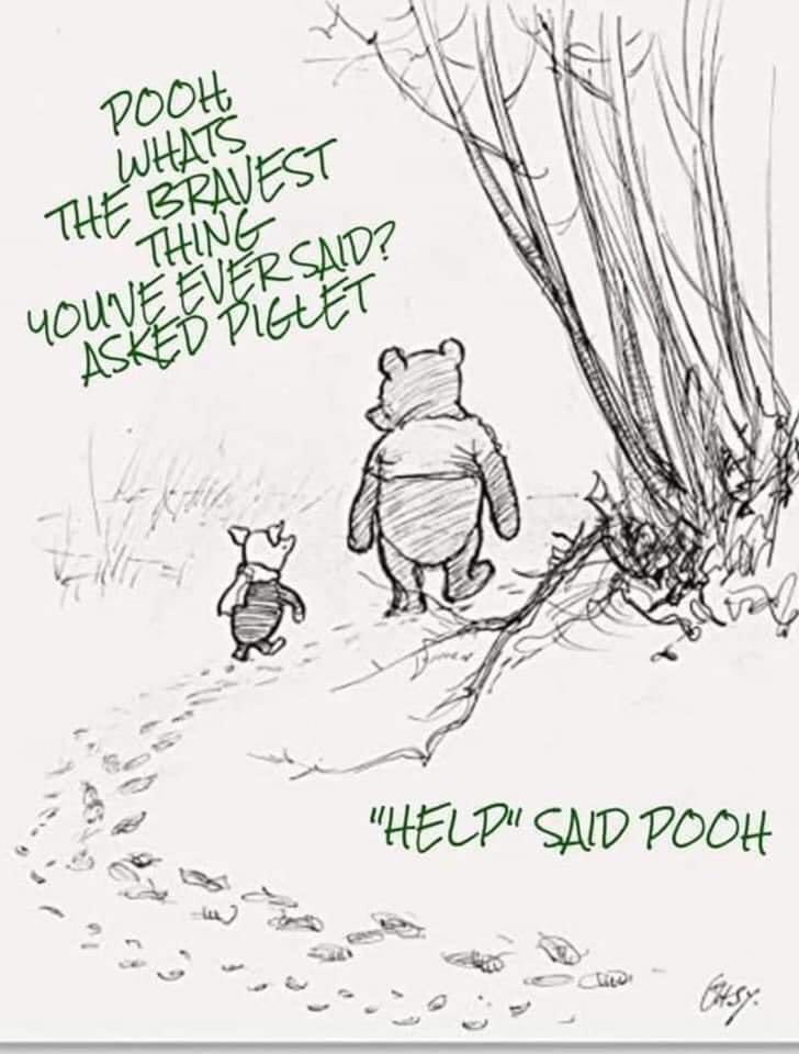 You can do anything but not everything. Be brave. Normalize asking for help.