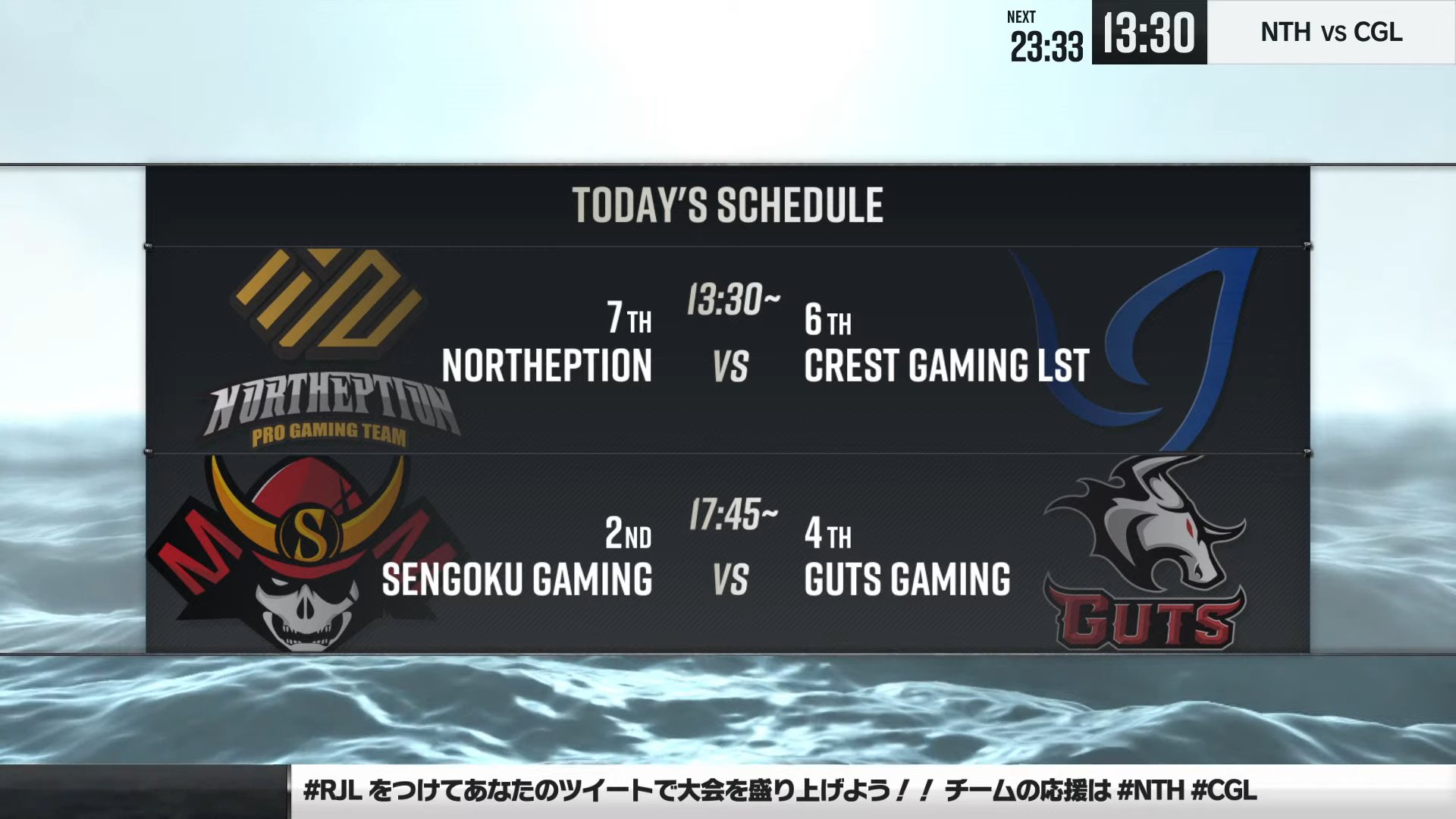 レインボーシックス公式 Rainbow Six Japan League 21 第12節 Day2 配信開始しました 13 30 Northeption Vs Crest Gaming Lst 17 45 Sengoku Gaming Vs Guts Gaming お見逃しなく Youtube T Co Dadicihaix Twitch T Co