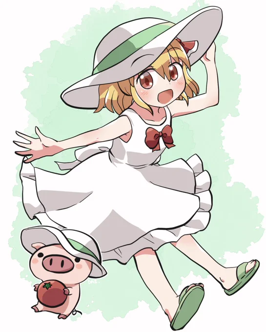 夏ーみあ🏖️🐷 #おは東方 