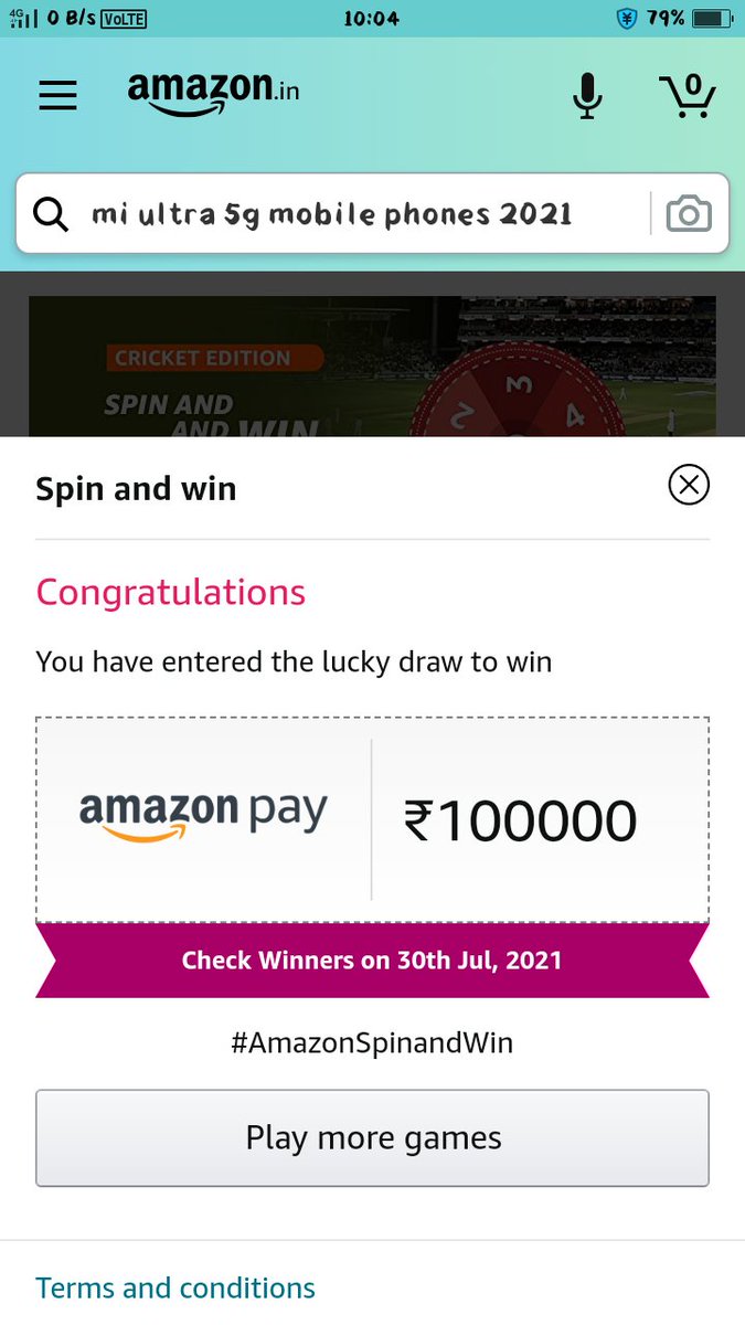 AnjaliRela's tweet photo. #AmazonSpinandWin #AmazonPrime  #amzon https://t.co/hcm2JLaM6t