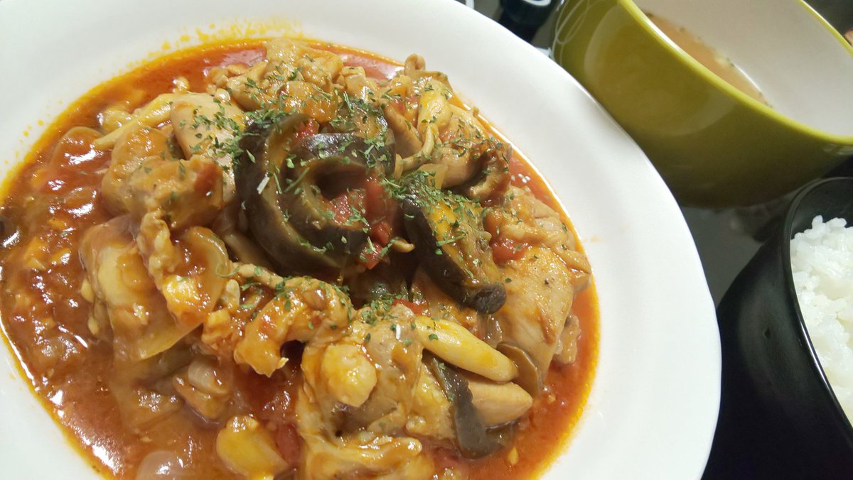 久保田浩介 久々に料理にハマってます 鶏肉とナスのトマトソース煮 その余りで作ったトマトソースパスタ 久保田浩介 久々に料理にハマってます 鶏肉とナスのトマトソース煮 その余りで作ったトマトソースパスタ