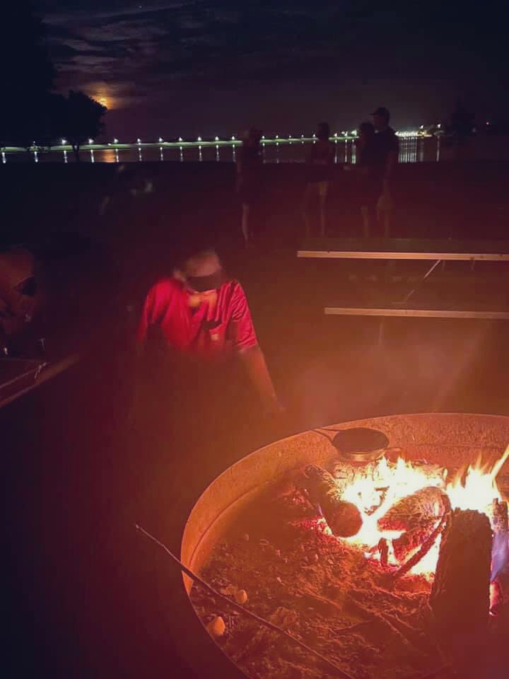 JkFischer87's tweet photo. My dad has made popcorn over the bonfire since I could remember. It is a family tradition to have every year. #bestdadever #popcornforsupper https://t.co/WfNbMD4SNn