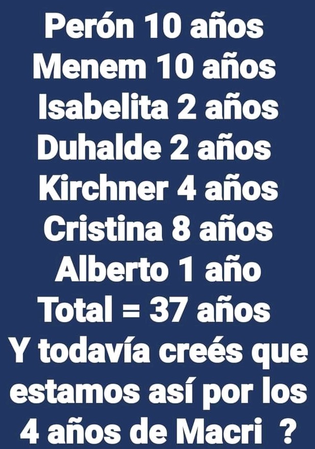 dianadosanto's tweet photo. MACRI MACRI MACRI MACRI MACRI MACRI MACRI MACRI 
El único plan que ofrecen 
Hacen campaña POLÍTICA también con MACRI MACRI MACRI MACRI 
¿No les da un poco de vergüenza nombrarlo al ÚNICO "LIDER DE VERDAD"NO PERONISTA Que terminó su mandato con TODOS ABSOLUTAMENTE TODOS en contra? https://t.co/nATmnxQ9ca