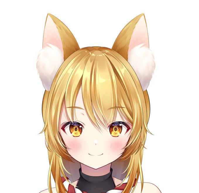 Vtuberの神無月真さん(@kannazuki_mkt)のデザインをさせていただきました!
元気なもふもふ狐っ子です🦊❤️ 