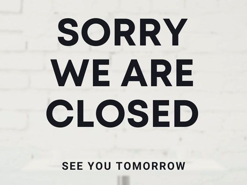 Due to a family celebration we are closed today (Sunday) for collections and deliveries. We are sorry for any inconvenience, and look forward to serving you again from tomorrow.