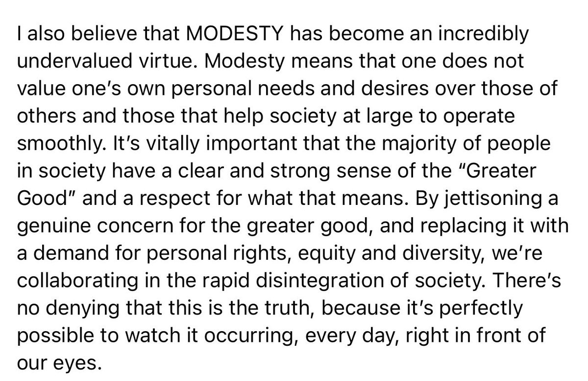 The #CultofDiversity is ripping society apart. What holds cultures together are #SharedBeliefs and #SharedGoals. #CivicVirtue is far more important and powerful than the expression of rabid individualism. Yet, that’s exactly what’s being promoted by the #MassMedia and judiciary.