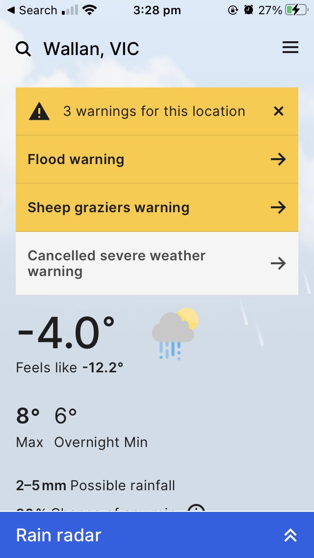 TannieB's tweet photo. @BOM_Vic Surely this can’t be right? https://t.co/3EnVkoNzYg