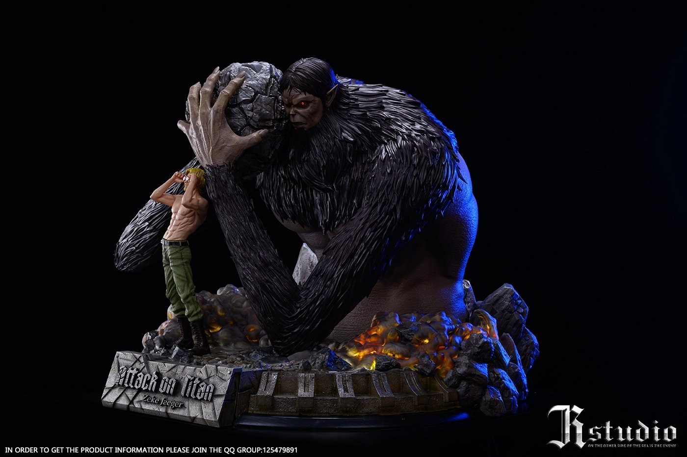 進撃の巨人 ライナー・ブラウン ジーク·イェーガー フィギュア ガレージキット 進撃の巨人 ライナー・ブラウン ジーク·イェーガー フィギュア