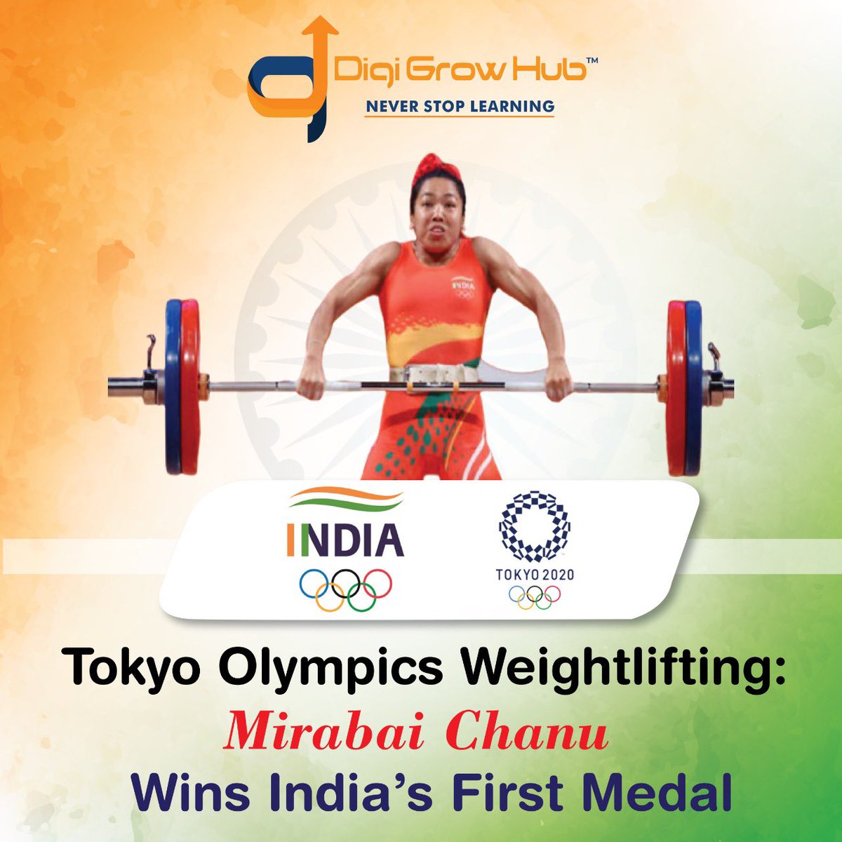 Digigrowhub1's tweet photo. If the plan doesn't work, change the plan but never the goal.
#growwithdigigrowhub #olympics #TokoyoOlympics #oympics2021 #mirabaichanu #mirabai #India #nevergiveup #weightlifting #tryhard #learning #motivation #athletes #Indian #digigrowhub https://t.co/95wpusQCco
