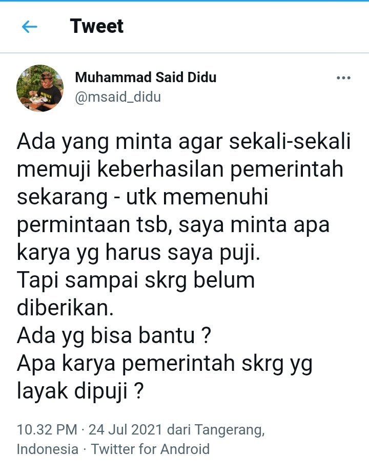 PUJILAH PEMERINTAH | yang sudah membuat keputusan tepat dengan memecat orang yang tidak kompeten seperti anda &amp; gerombolan MANTAN
.
.
.
.
.