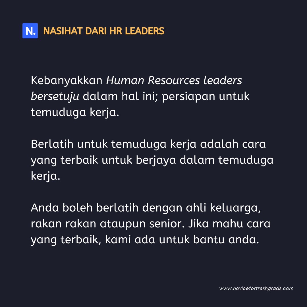 Job Interview Easy Lah Novicemalaysia Twitter