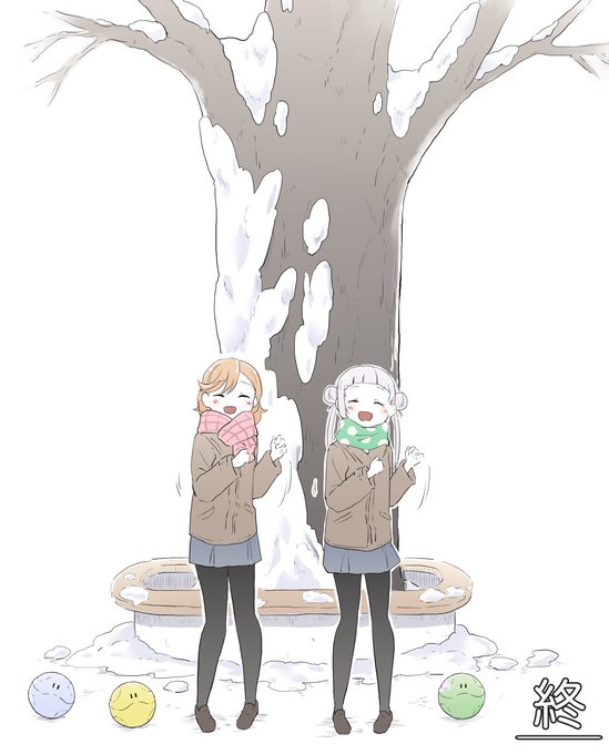 「雪だるま 白背景」のTwitter画像/イラスト(人気順)