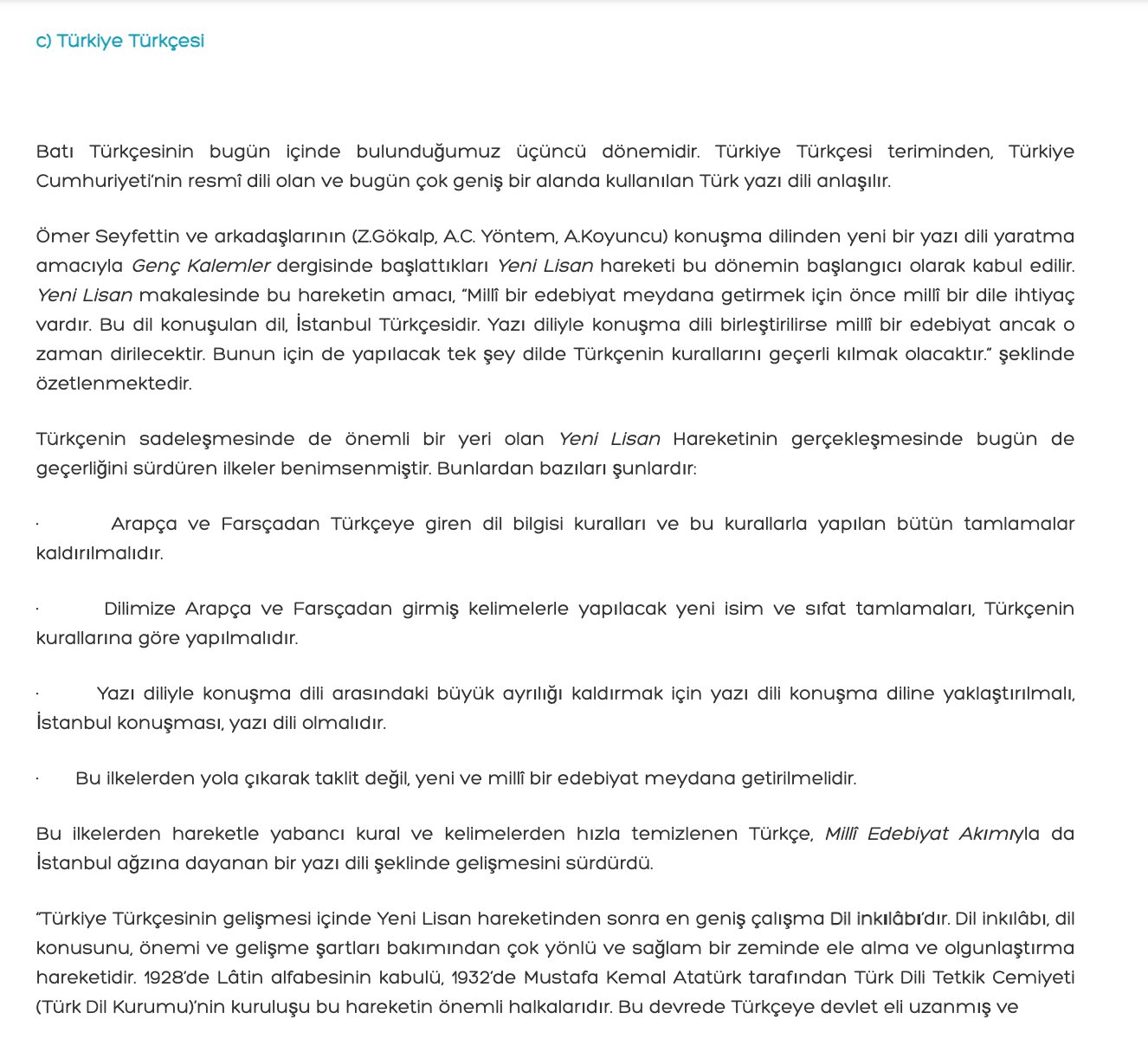 turk aydini millici on twitter e secer turkce ve osmanli turkcesi arasinda nasil bir iliski vardir osmanli turkcesi turkcenin bir doneminin adidir turkceden bagimsiz bir dil degildir kur an arap harfleriyle