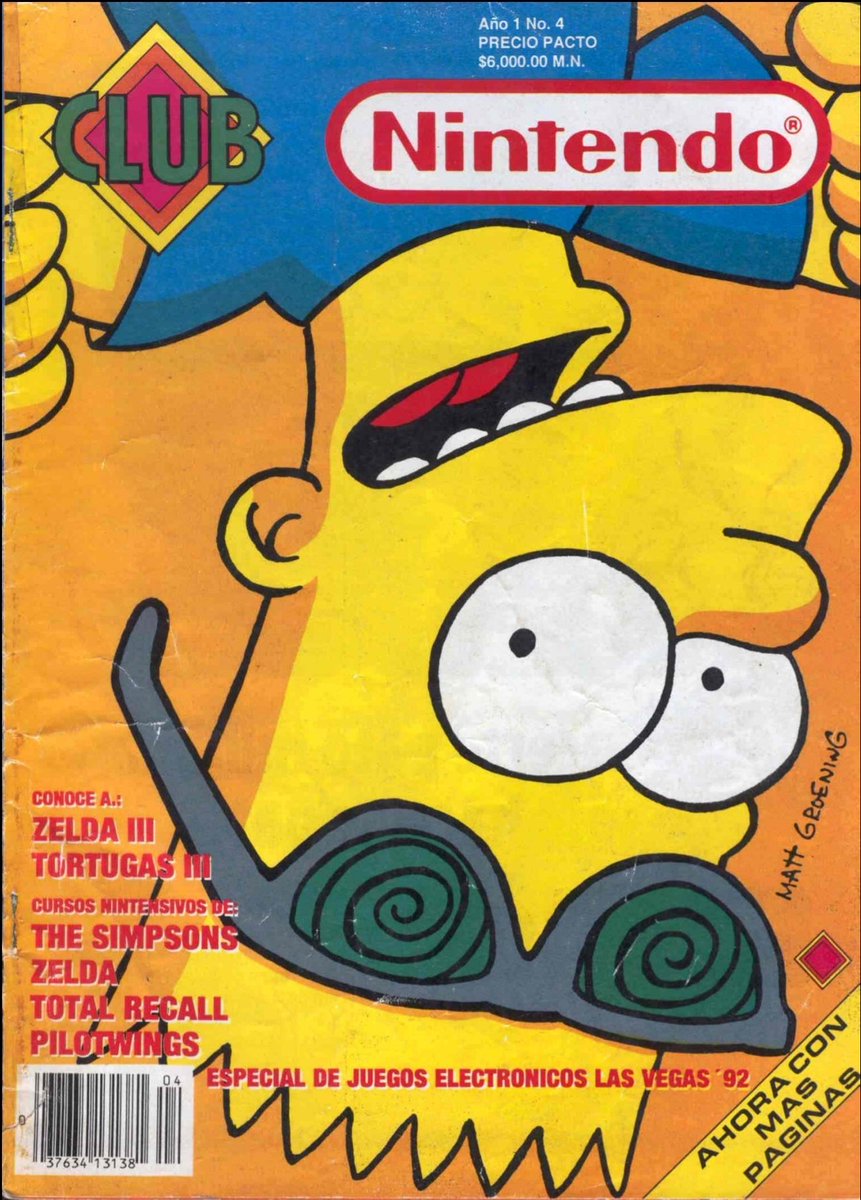 ikigaitraveljpn's tweet photo. En 1992, en México una revista Club Nintendo costaba $6,000 Pesos.
(Antes de la restructura de los Nuevos Pesos, que serían $6,00)
Y los cartuchos de SNES con un precio de $159,000 Pesos)
#RetroBits https://t.co/xcww3iLWdS