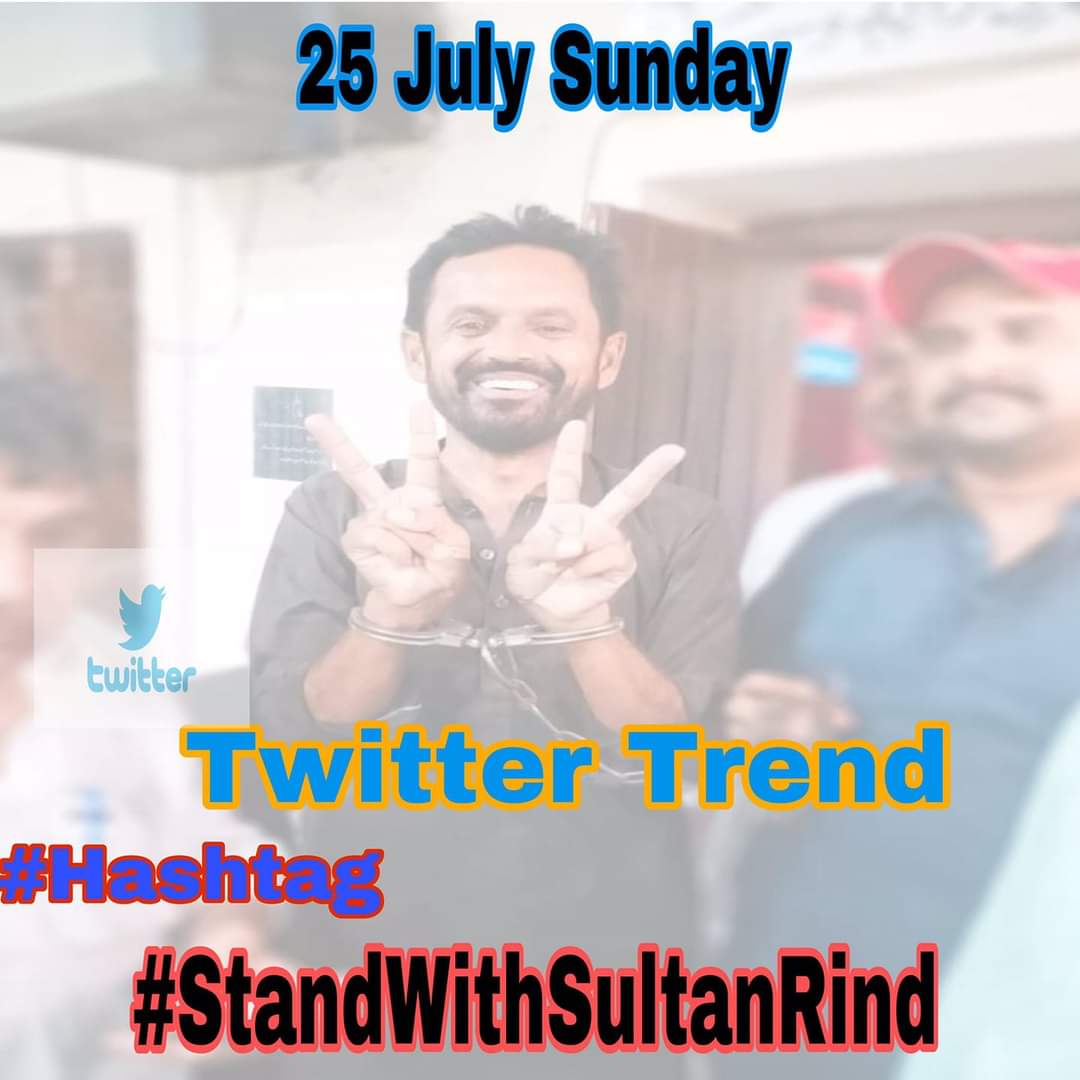 RindTaj's tweet photo. #StandWithSultanRind
@fawadchaudhry @BBhuttoZardari @MediaCellPPP https://t.co/y4N9iP1lKG