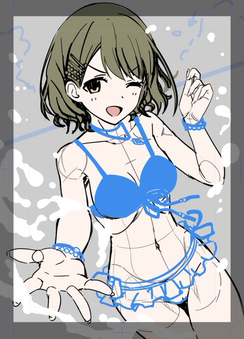 間に合うかは知らないにちにちラフφ(:3 」∠ )_ 