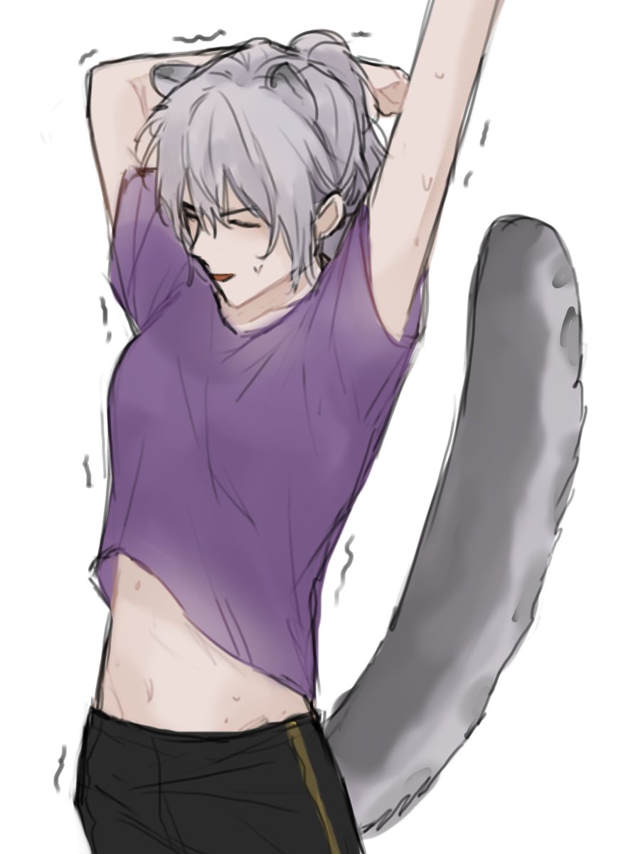 Bot_aijokaren's tweet photo. #SportsDay_SZN #Purple_SZN

" อะ.. อา "
" ปวดเอวจัง "
/ยืนยืดเส้นยืดสายไปสักพักจนรับรู้ได้ว่า ตัวเองเป็นคนไม่ออกกำลังกายแค่ไหน แต่ด้วยเชื้อสายของเสือ กำลังวิ่งของเธอก็ไม่แพ้ใครแน่นอน / https://t.co/JocsazP5o6