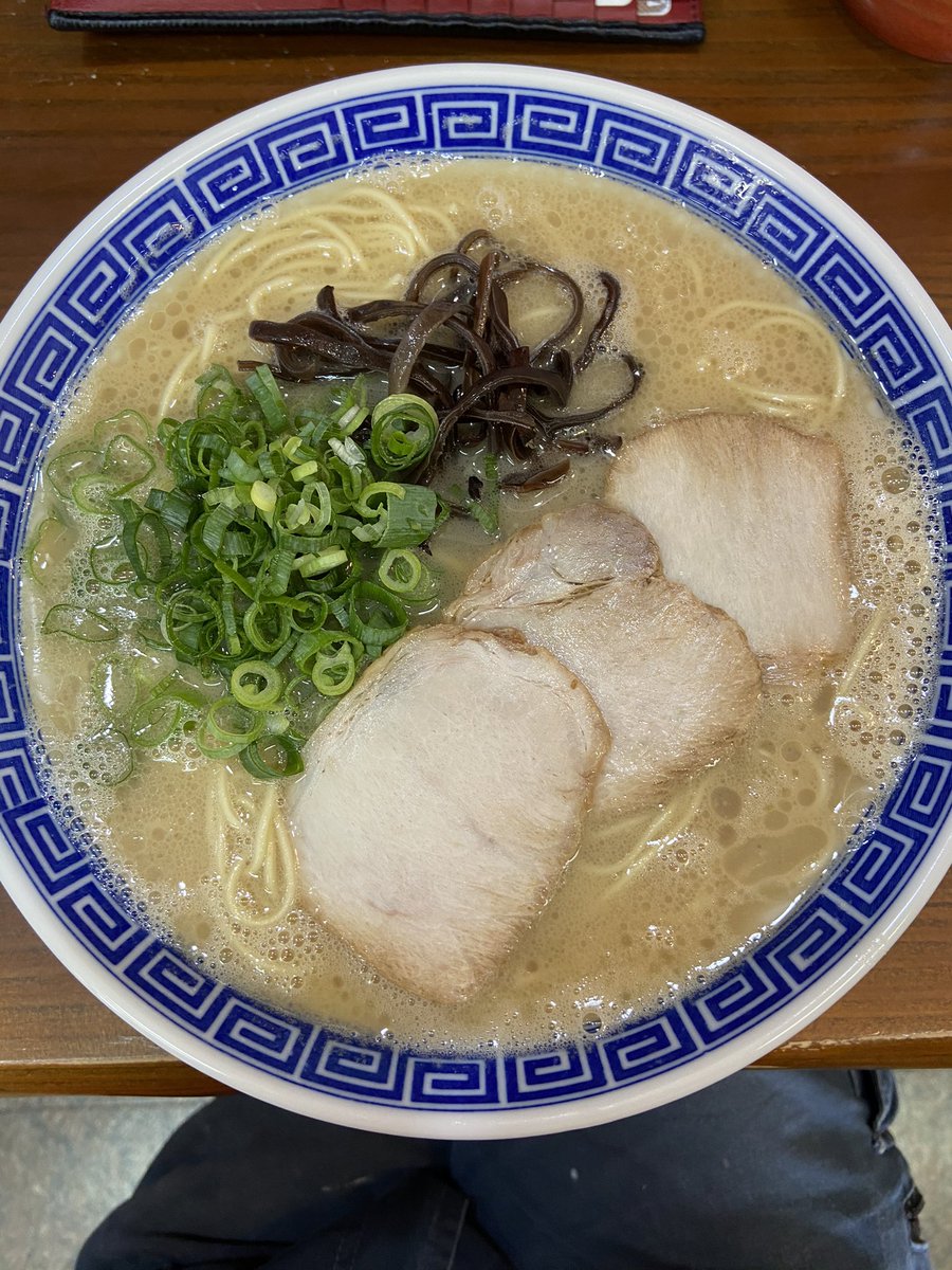 aodonkey's tweet image. 久しぶり食べたら美味かった

#ラーメン
#純とんこつ無双ラーメン