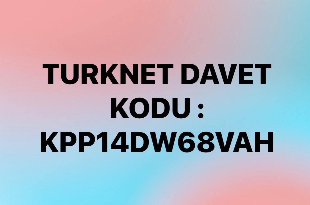 TurkNet ‘e başvuran arkadaşlarım 1 Ay Ücretsiz internet kazanıyor.

#ArkadaşınıGetir kampanyasını kaçırmayın.!

Telefonla Arayarak 0850 288 8081

Kampanya kodu:KPP14DW68VAH

Aşağıdaki Turknet Linkine tıklayıp Online üye olabilirsiniz 

turk.net/taahhutsuz-ozg…
 
#SONDAKIKA #izmir
