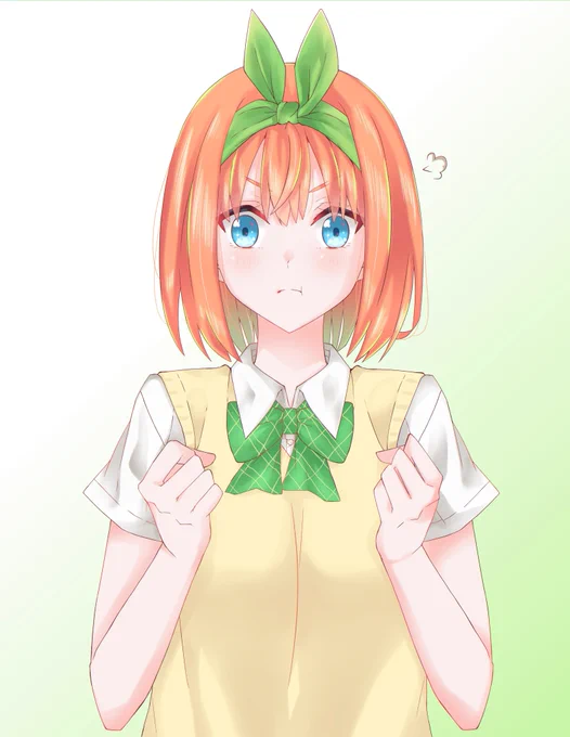 怒ってる四葉

#五等分の花嫁 
#中野四葉 