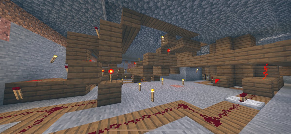 O Xrhsths Rain Bow れい Sto Twitter 過去作 ラッチ回路を用いたチェスト暗号式鍵付き隠し扉 回路部分 Minecraft マイクラ マイクラ統合版 マイクラbe マインクラフト 回路 赤石回路 赤石 レッドストーン サバイバル ピストンドア 隠しドア