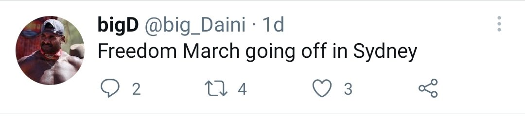 TheLightning101's tweet photo. #survivorAU
Big D did you really need to go to the #sydneyprotests ?
But then again you did say #BrawnTribe is Stupid https://t.co/9za3J1qYeG