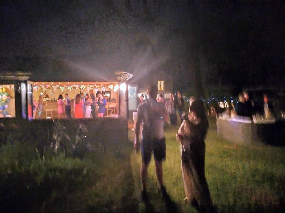 Thanks for the festival in you back garden Kirsty I loved it. All generations drinking together.