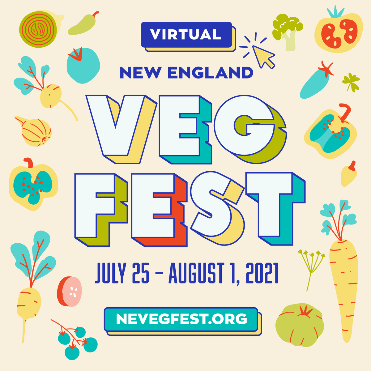 NEVegFest's tweet photo. 2021 Virtual New England VegFest July 25th - Aug 1st! https://t.co/SUya603Qf6 #nevegfest #nevegfest2021 https://t.co/DJHvpCcmKn