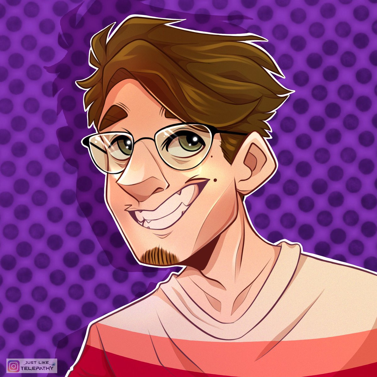 JustLTelepathy's tweet image. Made a profile pic like fanart of my favorite twitch streamer @myFLASHware 🖤✨ Danke das du mir mit deinen Videos /Streams den Tag verschönerst :D #jonipepperoni 🌶

#fanart #art #artwork #myflashware