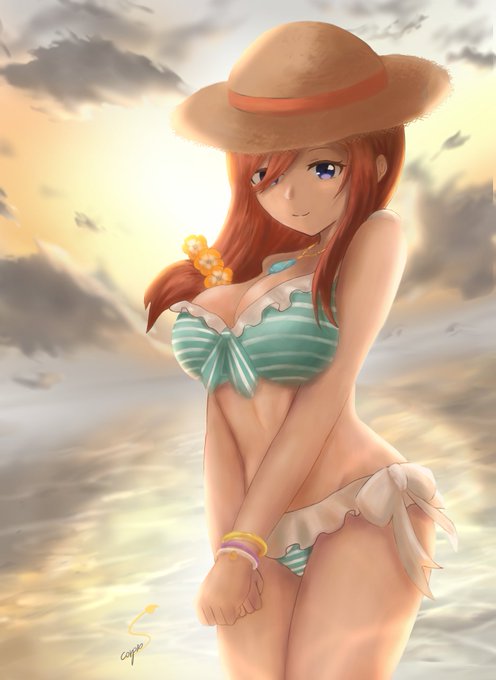 SASORI⚡さんがTwitterに投稿した中野三玖(五等分の花嫁)のイラスト。