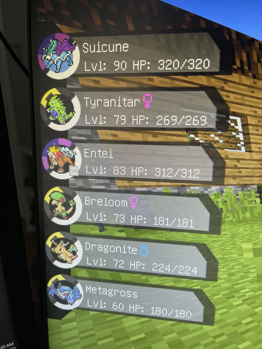 ArtsyXVI's tweet photo. Pixelmon been toooo much fun. Fuck apex https://t.co/g8uac8h6Ws