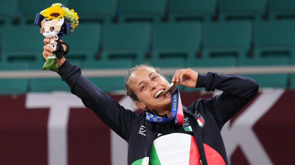 Tutta la gioia di Ody! ✨🥉✨

#ItaliaTeam #Tokyo2020 #Giuffrida #Judo <a href="/FijlkamOfficial/">FIJLKAM</a>