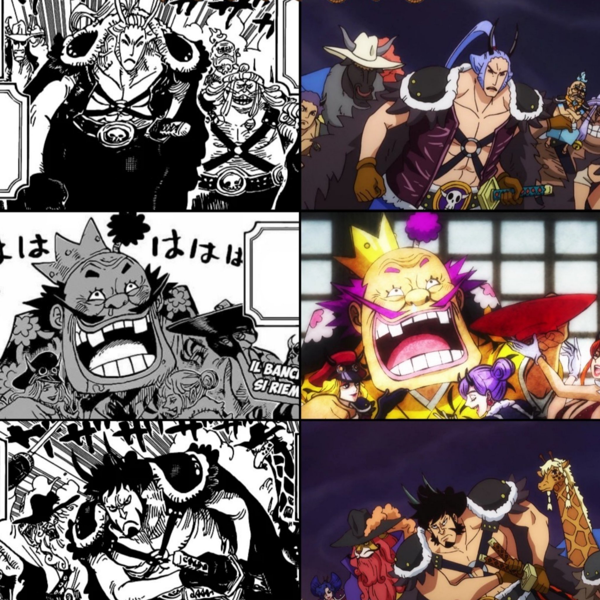 Linkarus One Piece Manga Chapter 979 Vs Episode 984 Followme For More Onepiece Manga Onepiece984 Mangavsanime Anime Onepiece1000logs Sundayvibes Oden Onepieceスタンプ Animetwt Pirates Sea Myheroacademia Euro21