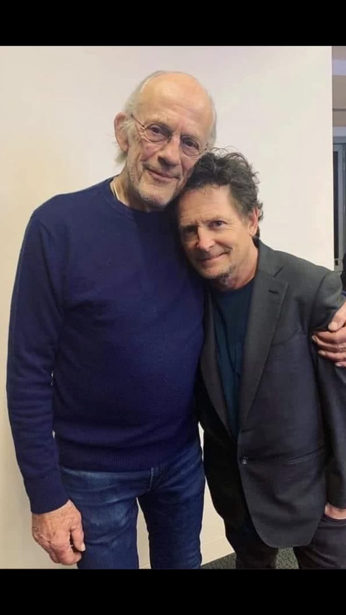 SixTigers9_7's tweet photo. Doc and Marty made is back to 2021! Great Scott! #CountdownEntry #legends #lookinggreat https://t.co/owroqSxytm