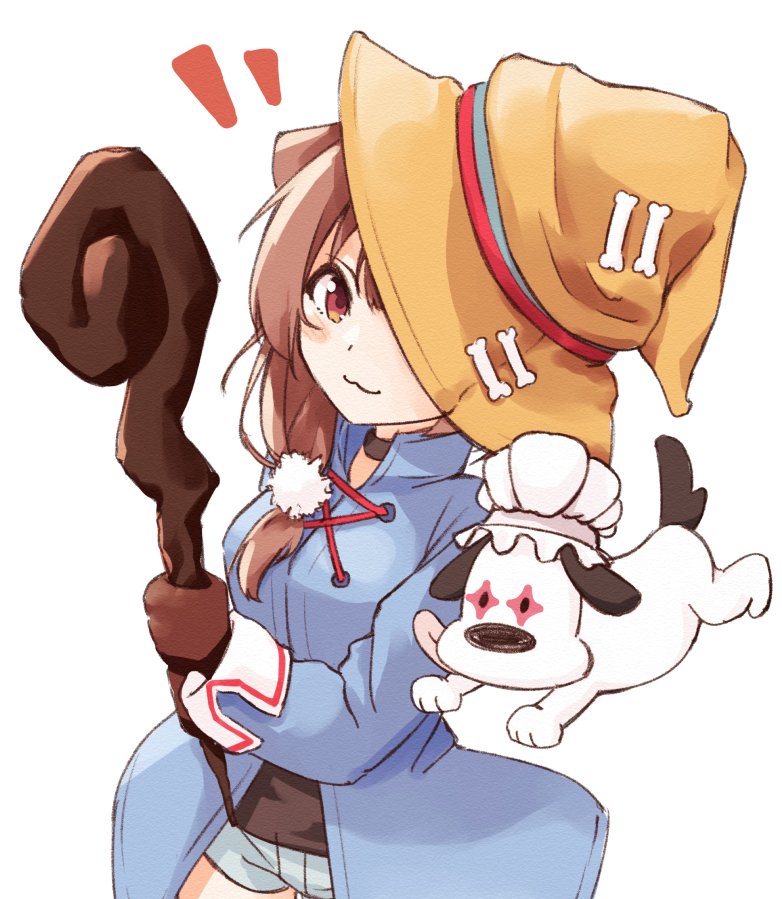 ビビころさんとクイナふといぬ できたてころね 水無月みず のイラスト