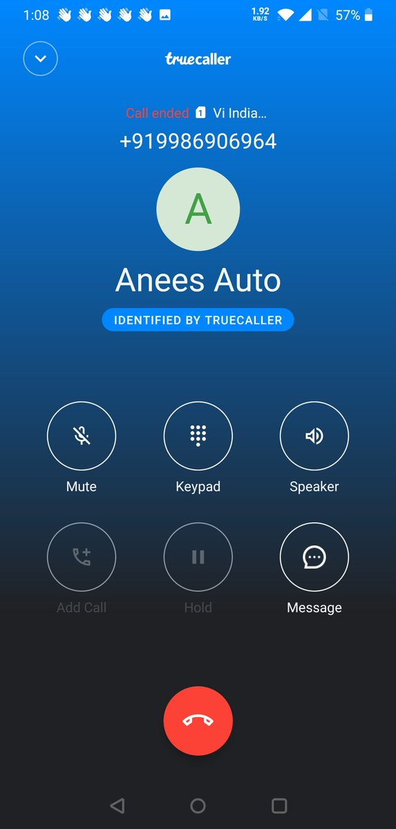 krithi1985's tweet photo. 9986906964 - this is driver's number. He is disconnecting my calls. https://t.co/nAQNcPpjte